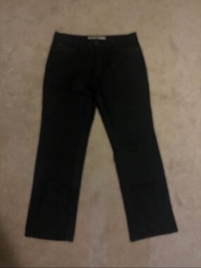 Santana Jeans Skinny Fit Black Pants Size 14x32